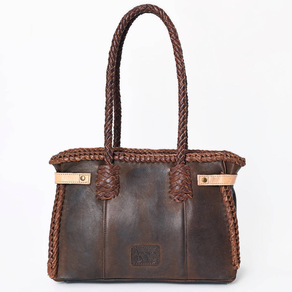LC-ADBGM259 Tote Genuine Western Leather Women Bag