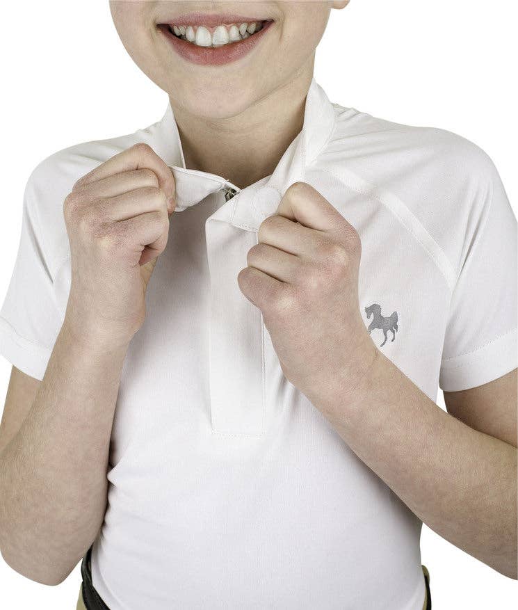Equine Couture Children'S Magda Lace Equicool Show Shirt