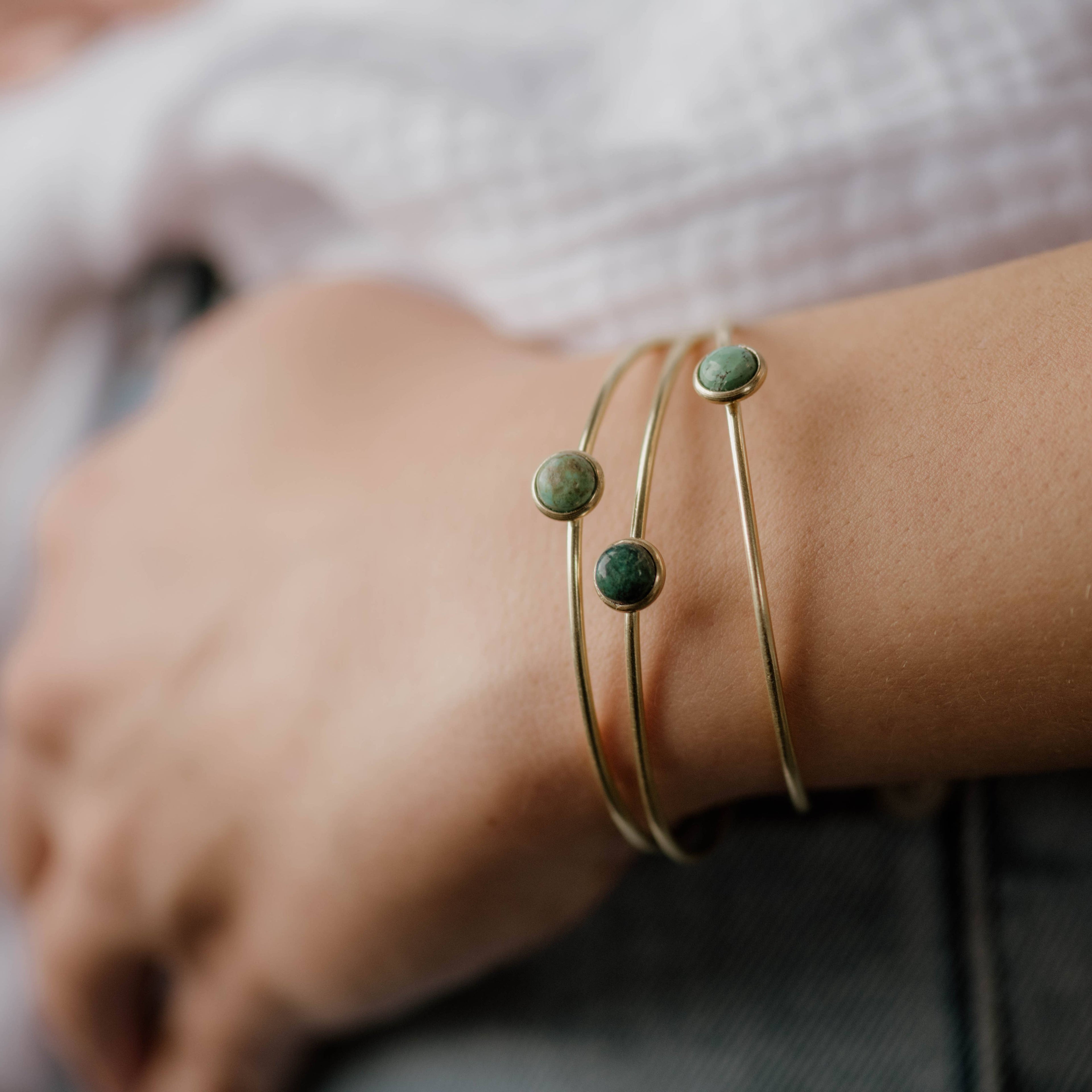 Hyalite Stacker // Turquoise