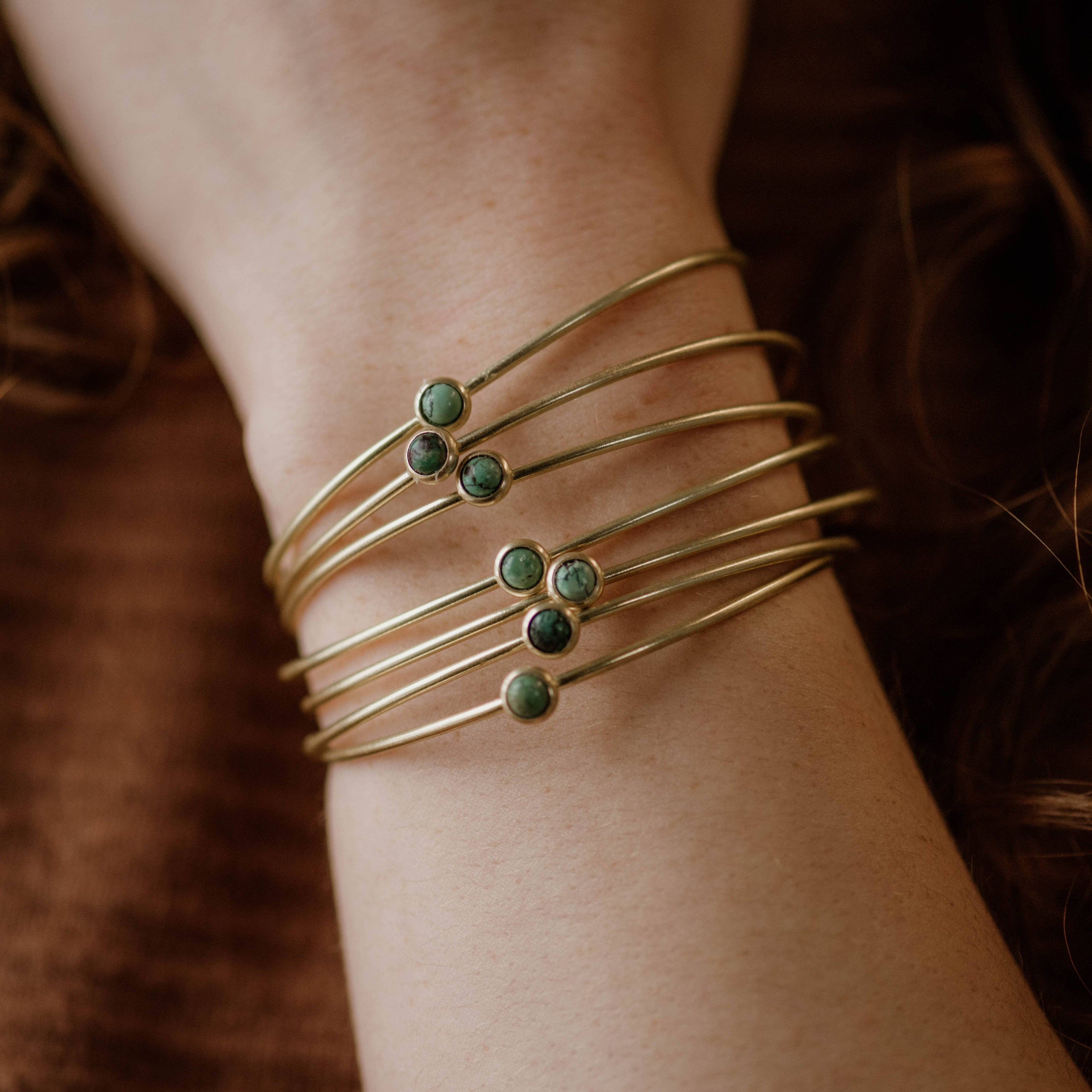 Hyalite Stacker // Turquoise