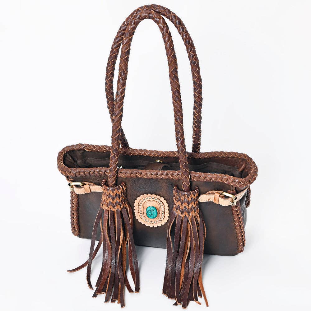 LC-ADBGM259 Tote Genuine Western Leather Women Bag