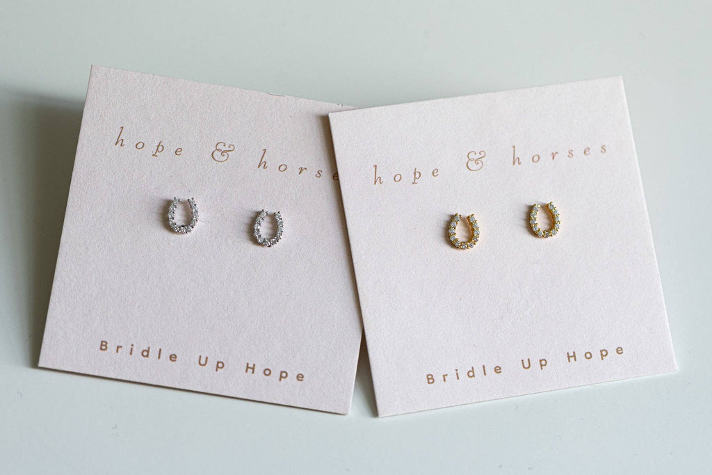 Luxe Horseshoe Earrings