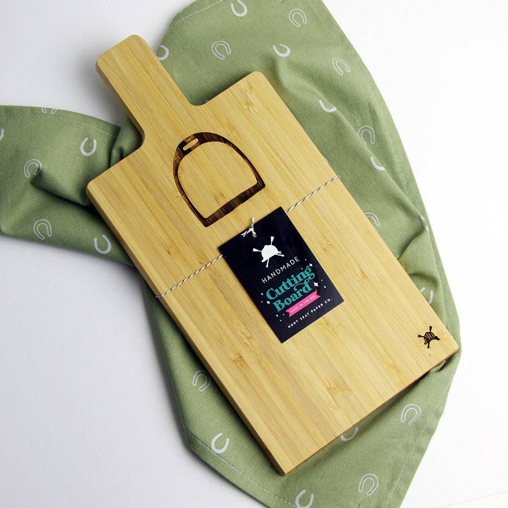 Stirrup Iron Bamboo Mini Charcuterie Board