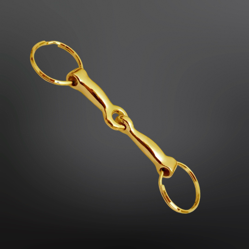 Western Equestrian Snaffle Bit Keychain