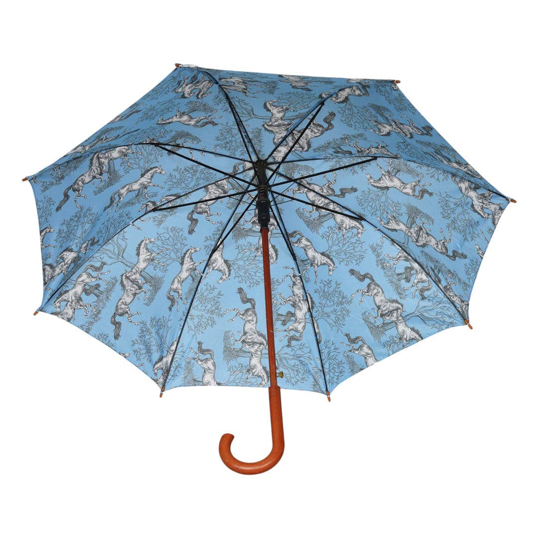 AWST Int'l Lila Umbrella- Lila Blue Toile