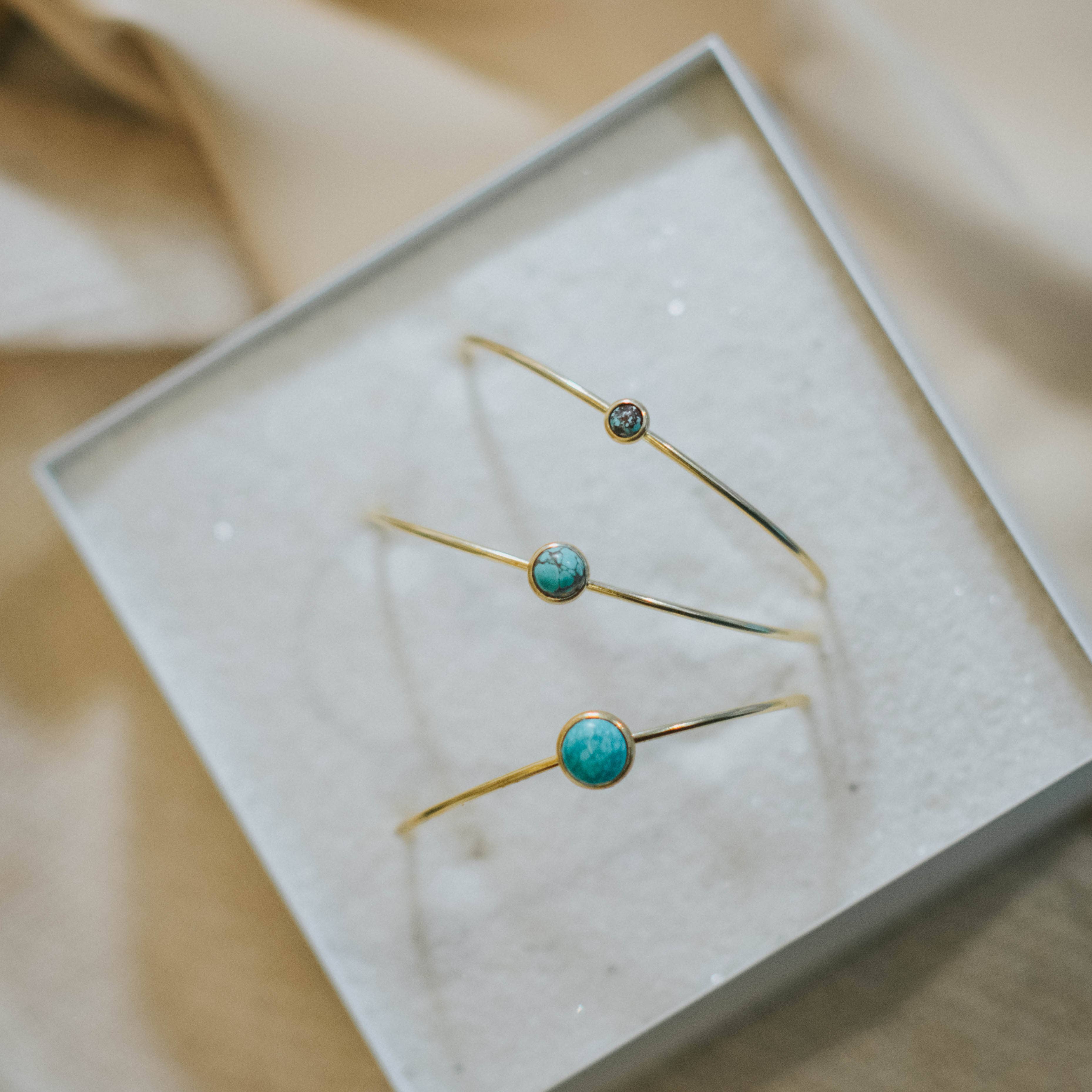 Hyalite Stacker // Turquoise