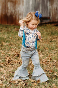 Ruffle Denim Bells Jeans, 0M-5T