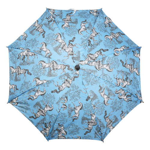 AWST Int'l Lila Umbrella- Lila Blue Toile