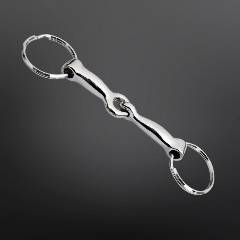 Western Equestrian Snaffle Bit Keychain