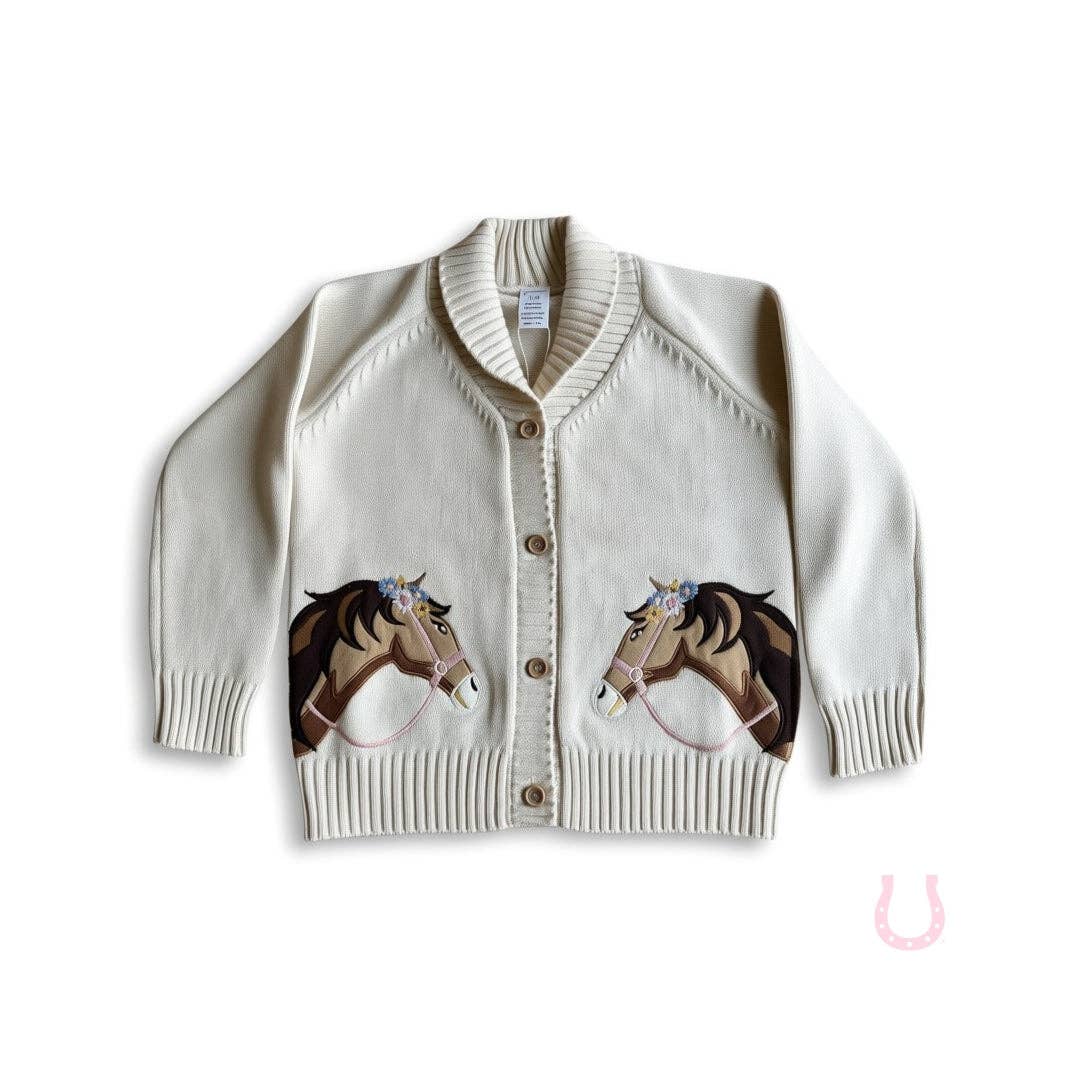 Bridle Up Pony Cardigan